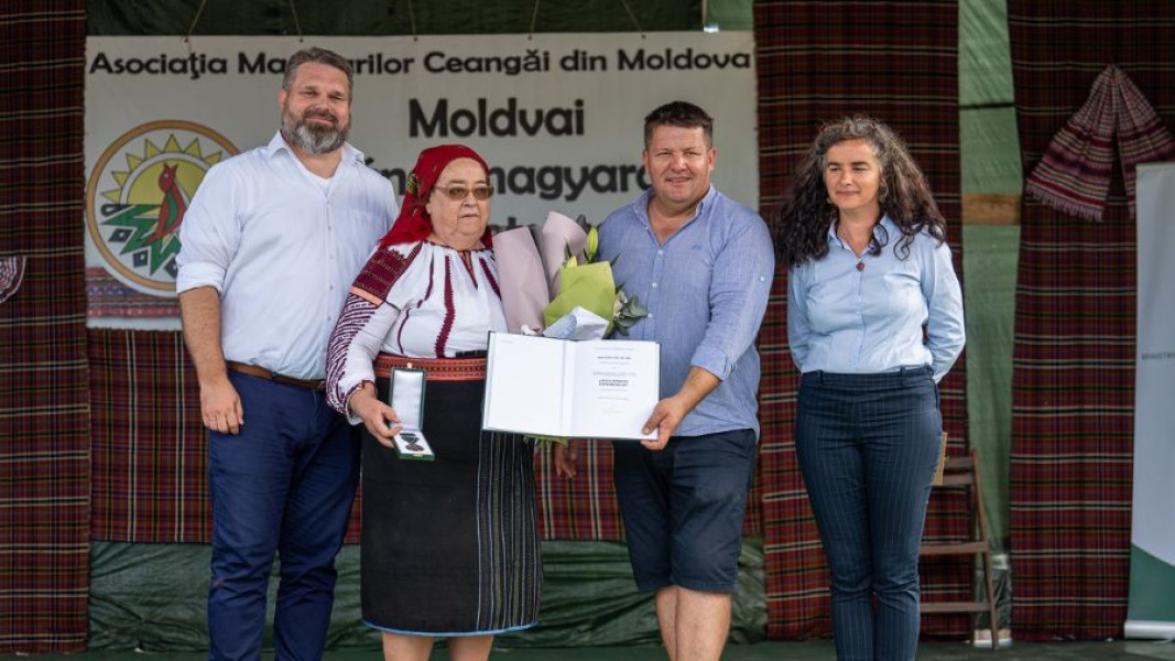 Klára Gâtu Bogdan, distinsă cu Crucea Maghiară de Bronz pentru Merit