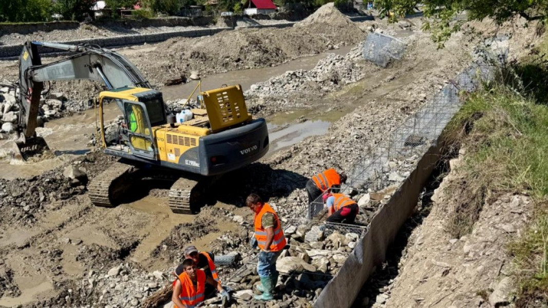 Proiect de protecție împotriva inundațiilor pe râul Trotuș în județul Bacău