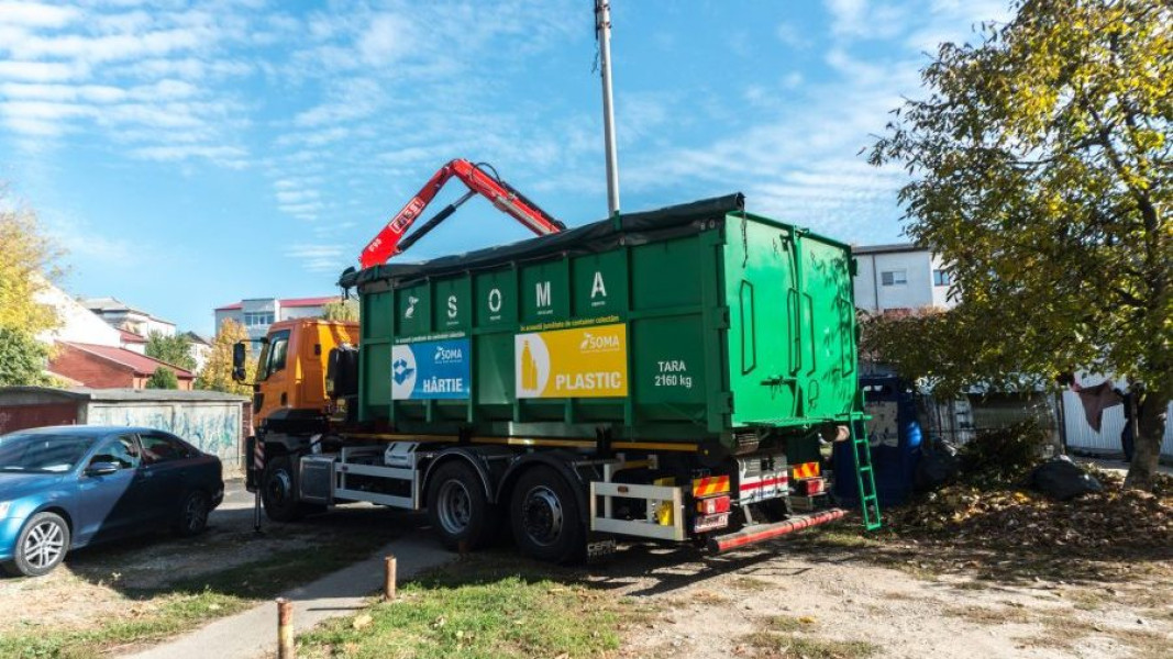SOMA organizează colectarea deșeurilor în Bacău și comunele începând cu 29 septembrie