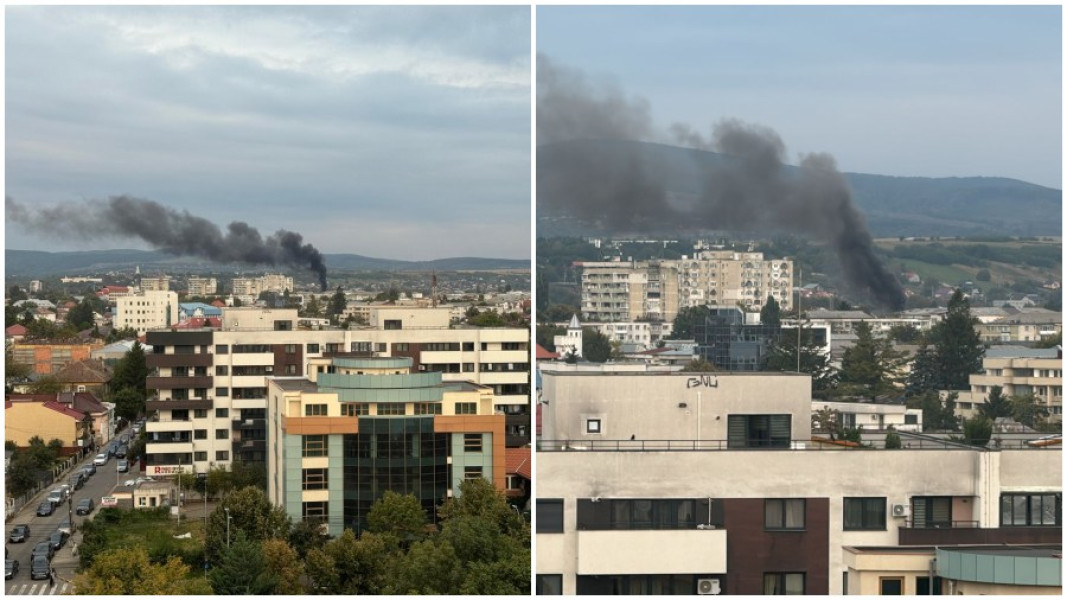Incendiu la o anexă a Autogării Massaro din Bacău