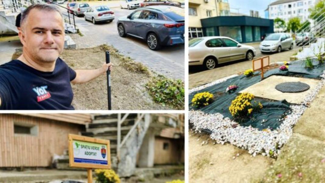 Băcăuanii pot amenaja spațiile verzi, dar un exemplu al primarului stârnește controverse