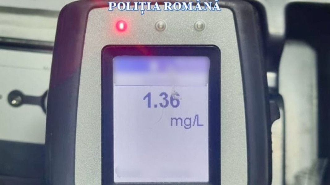 Bărbat prins conducând în stare de ebrietate în comuna Solonț