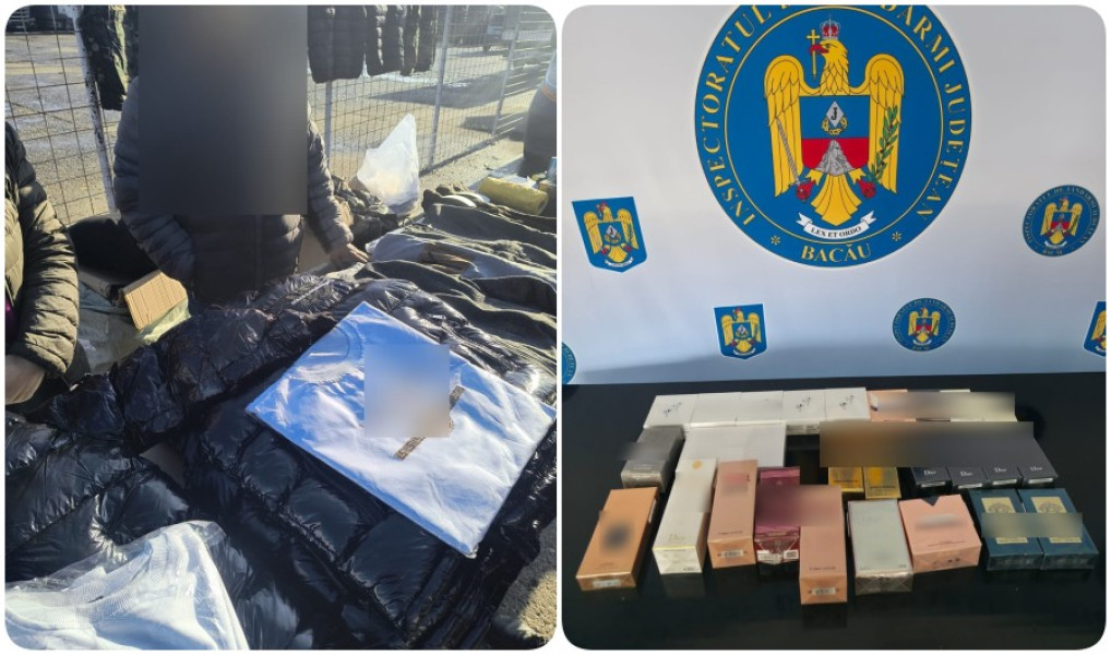 Jandarmii din Bacău au confiscat peste 45 de produse contrafăcute în târgurile săptămânale