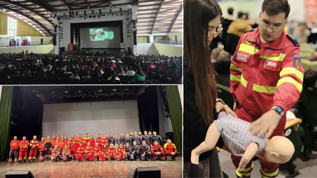 Maratonul Resuscitării, organizat de ISU Bacău pentru elevi și studenți