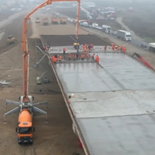 Progres semnificativ pe lotul 1 al autostrăzii A7 Focșani – Domnești Târg