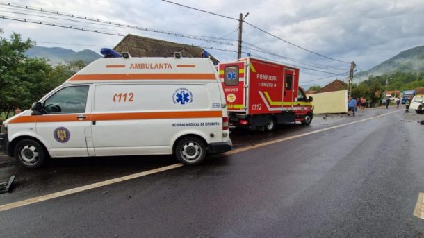 Accident rutier în Răcăciuni soldat cu o victimă ușoară