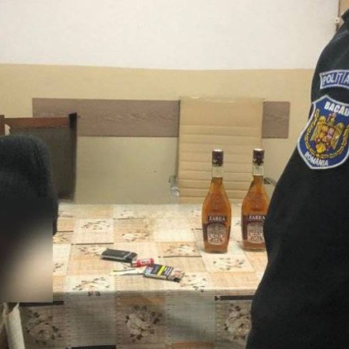 Un bărbat din Bacău, prins în flagrant furând sticle de băutură dintr-un supermarket. A fost prins de polițiști în zona Judecătoriei Bacău.