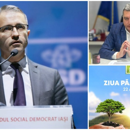 Titlul stirii: "PSD ironizează politicienii ''verzi'' în Ziua Pământului