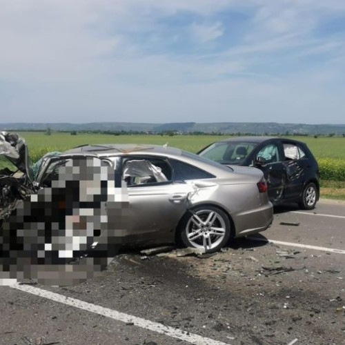 Accident grav pe E85, șase răniți în „Drumul morții”