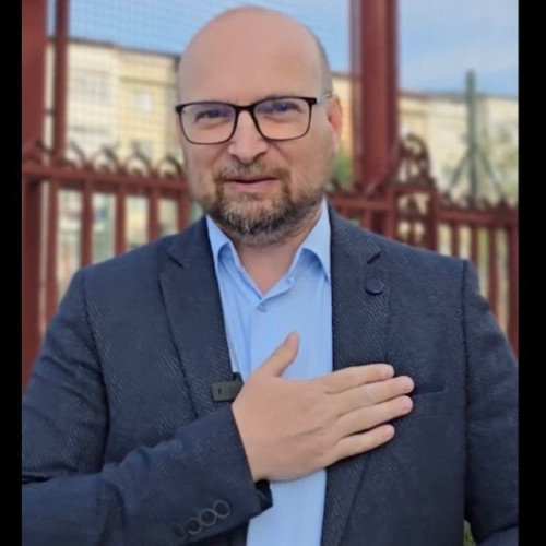 Candidatul independent Dorin Chirilescu a votat de dimineață în Bacău