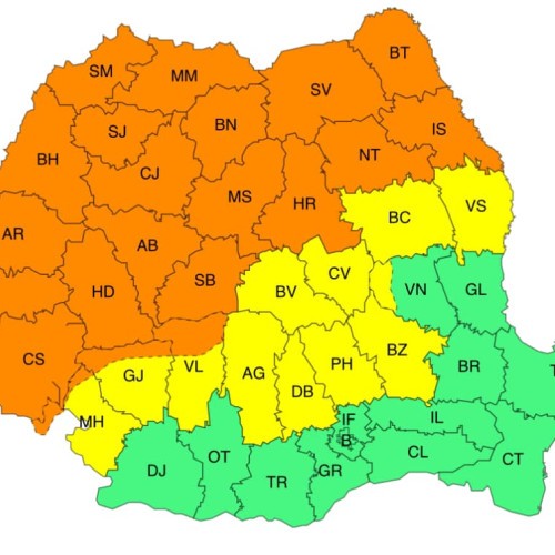 Alerta meteorologică: caniculă și vijelii