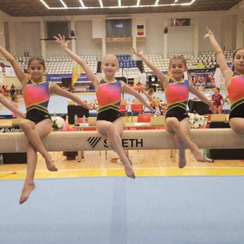 Gimnastele SCM Bacău continuă să urce în clasament la Campionatele Naționale