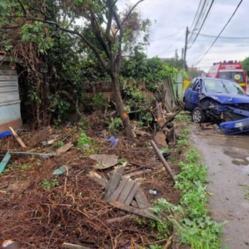 Accident grav în cartierul Izvoare din municipiul Bacău