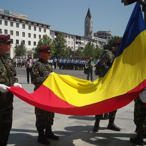 Ceremonie militară și restricții de trafic în Bacău, de Ziua Drapelului Național