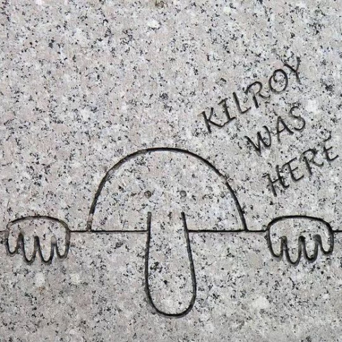 &quot;Kilroy Was Here&quot;: Simbolul prezenței americane în Al Doilea Război Mondial